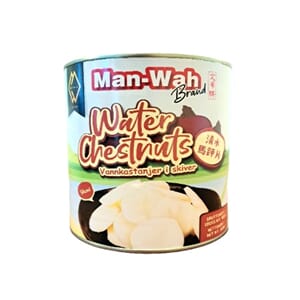 Water chestnut sliced, Vannkastanjer 6x3 kg