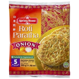 Roti Paratha, Onion, 24 pk x 5 pcs