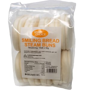 DS Smiling bread / Steam Bun 50g, SC, 10stk x 10
