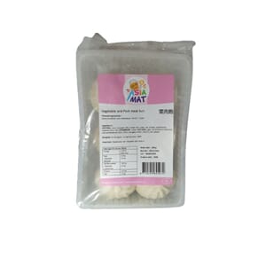 DS Vegetable & Pork meat bun, Asia Mat, NL, 50g x 6 stk / 20