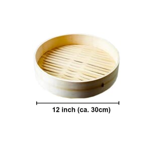 BB Bamboo steamer, 12"" 30 cm lokk nr. 9882 / 20