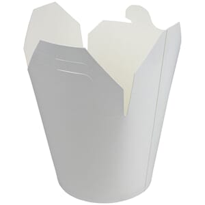 TAKE AWAY BOX, VIT 45CL, 500 stk