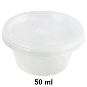 Soyabeger, MS TP200, 50ml, 3000stk, Lokk nr. 12013