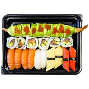 Sushibox SH-008/ A-08 20-24 biter. 200stk m/lokk