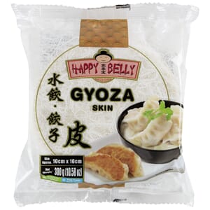 Gyoza Skin, Happy Belly, Yellow, 100mm 37-38 pcs 300g /30