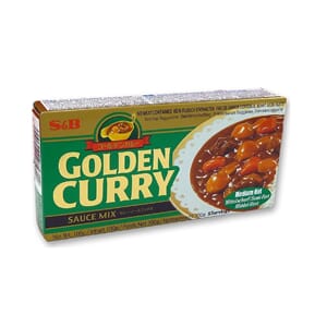 Curry sauce Chukara mix, Medium sterk, S&B, 220g / 60