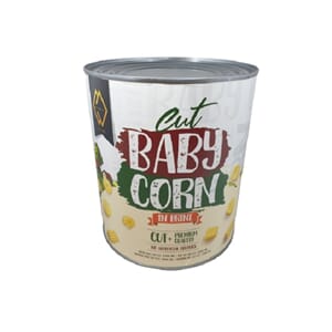 Babymais/Baby corn, kuttet 6x3kg