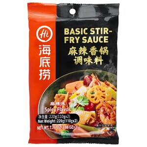 Basic Stir Fry Sauce Spicy, Lao Pai, 220g(110gx2) / 34