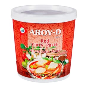 Thai Red Curry paste, Aroy-D, 400g / 12