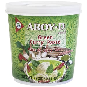 Thai Green Curry paste, Aroy-D, 400g / 24