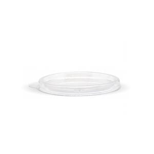 Lokk til Bagasse, Soyabeger 60ml, Clear PET, 1000stk