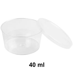 Lokk til soyabeger 40ml. 2000 stk