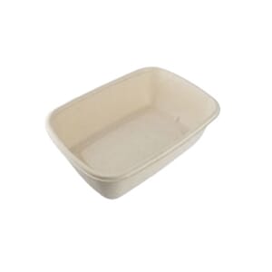 Bagasse, 1 rom, CR1000 (1000ml), 300 stk * Lokk nr. 1206