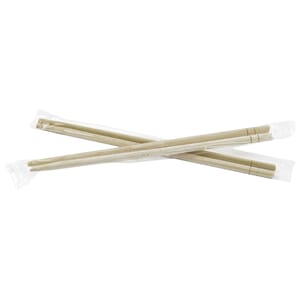 Chopstick, bamboo 18 cm, 30x100stk, plastic sleeve