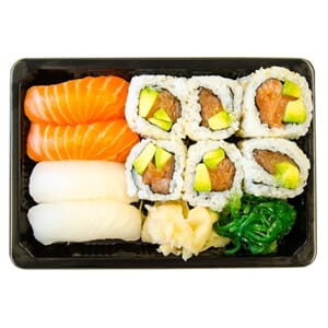 Sushibox PT-1.0 / A-02 500st, 10 bit m/lokk. svart