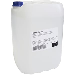 Vinegar, Eddik 7 % 10 lt.