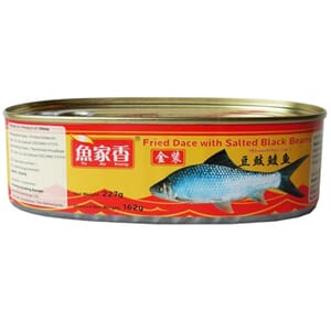 Fried Dace with Salted black beans, 227g / 24