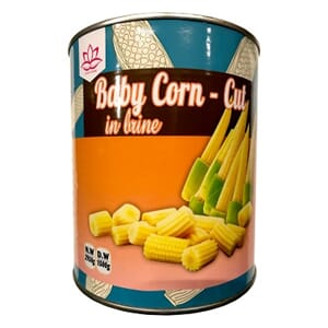 Babymais / Baby Corn kuttet, Lotus, 6x2950g