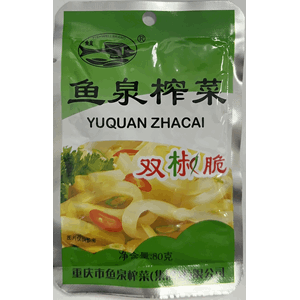 Preserved vegetable(Sja Choi) Fish Well, 80g /100