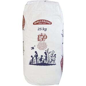Hvetemel, Siktet 25 kg