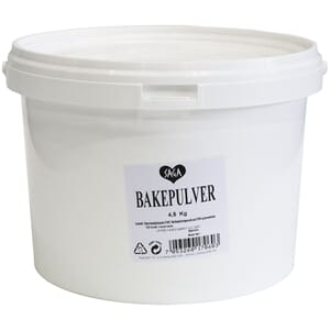 Bakepulver, baking powder, 4,5 kg
