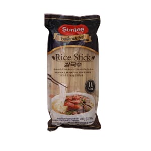 Rice Stick (CURVE) 10mm, Sunlee, 400g x 30