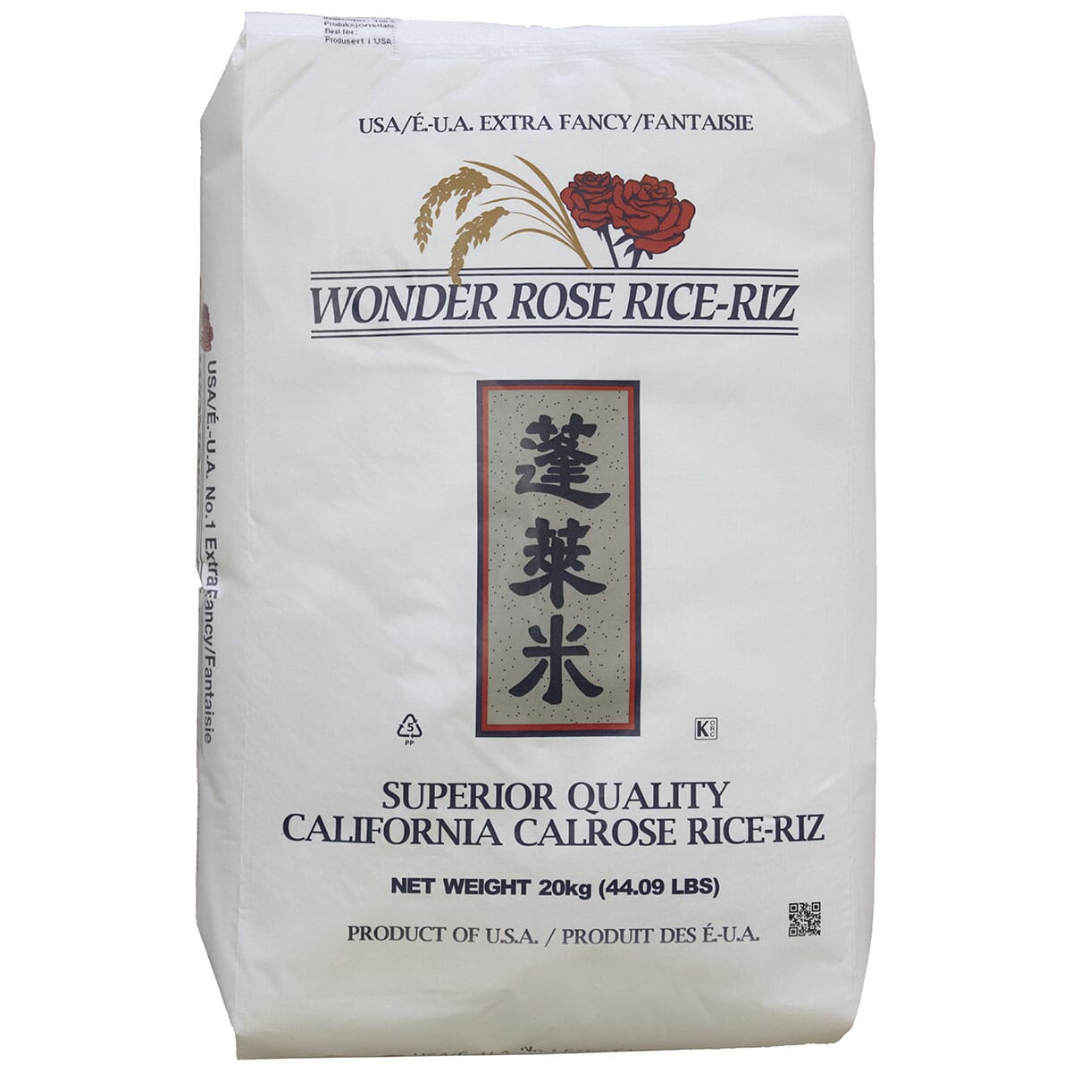 Wonder Rose Sushi Rice 20 kg - MANDARINEN