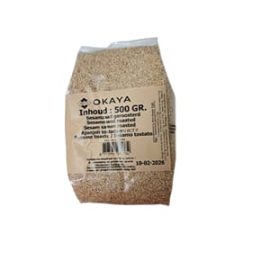 Sesamfrø hvit 500g,/ 10 roasted