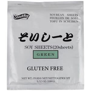 Soy Sheet, Green, 20 stk /15