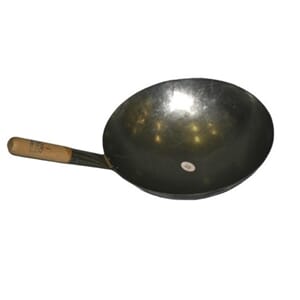 Wok 15, 38 cm, jern, kraftig med håndtak, HEAVY DUTY