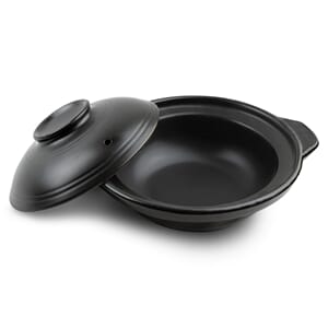 Clay Pot, 7,5 inches, 24 (Svart) * 309TY-K-006B