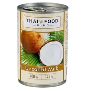 Coconut Milk / Kokosmelk Thai Food King 400ml x 12